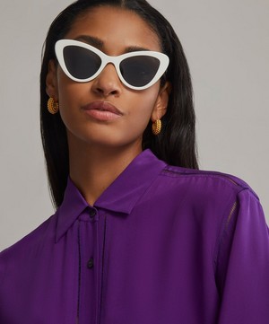 Prada - Acetate Cat Eye Sunglasses image number 1
