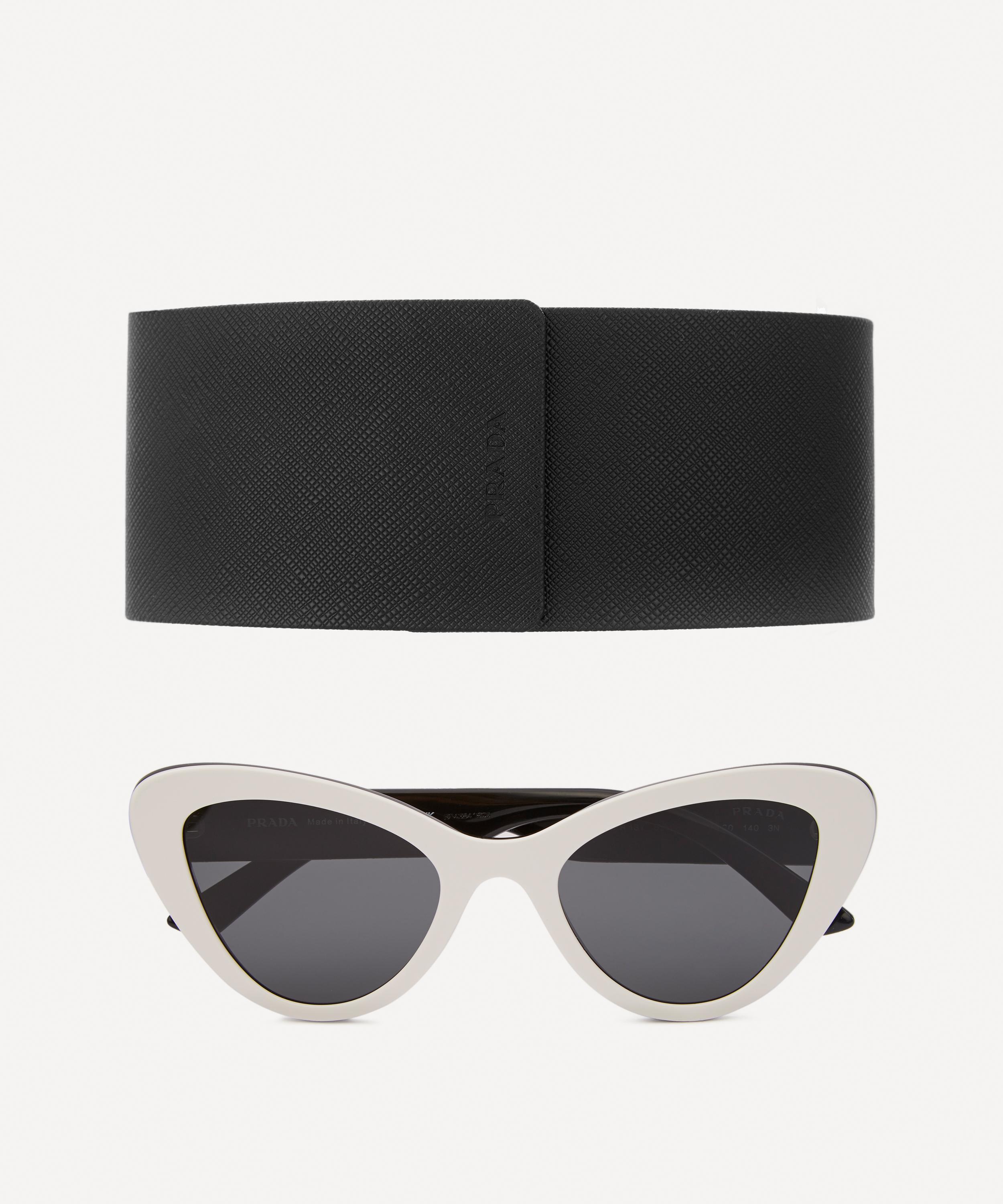 Prada - Acetate Cat Eye Sunglasses image number 4