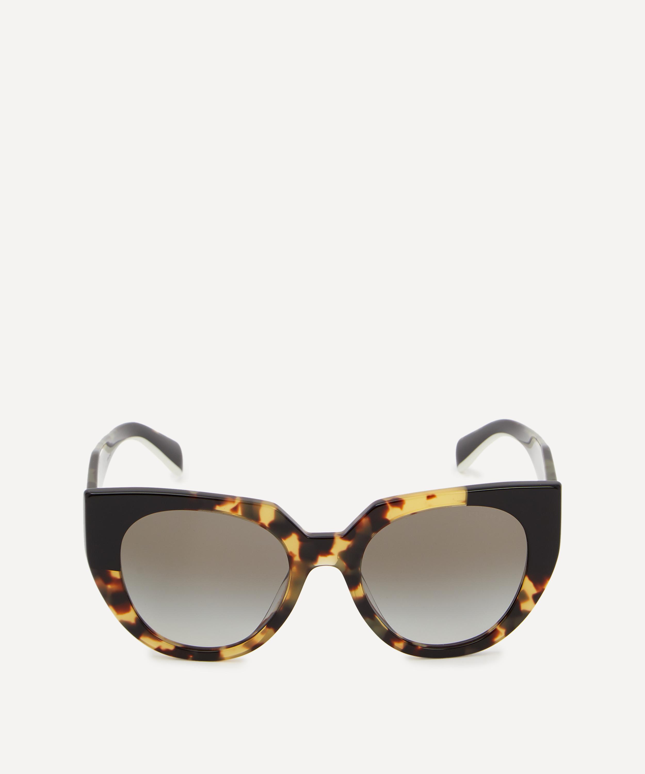 Prada Oversized Acetate Cat-Eye Sunglasses in 2023  Cat eye sunglasses,  Sunglasses, Cat eye sunglasses tortoise