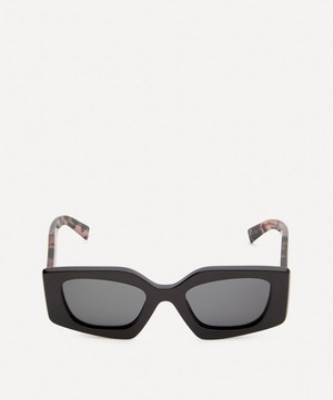 Prada - Oversized Angular Sunglasses image number 0