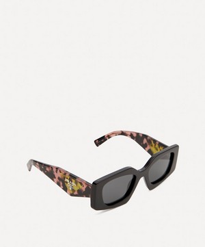 Prada - Oversized Angular Sunglasses image number 2