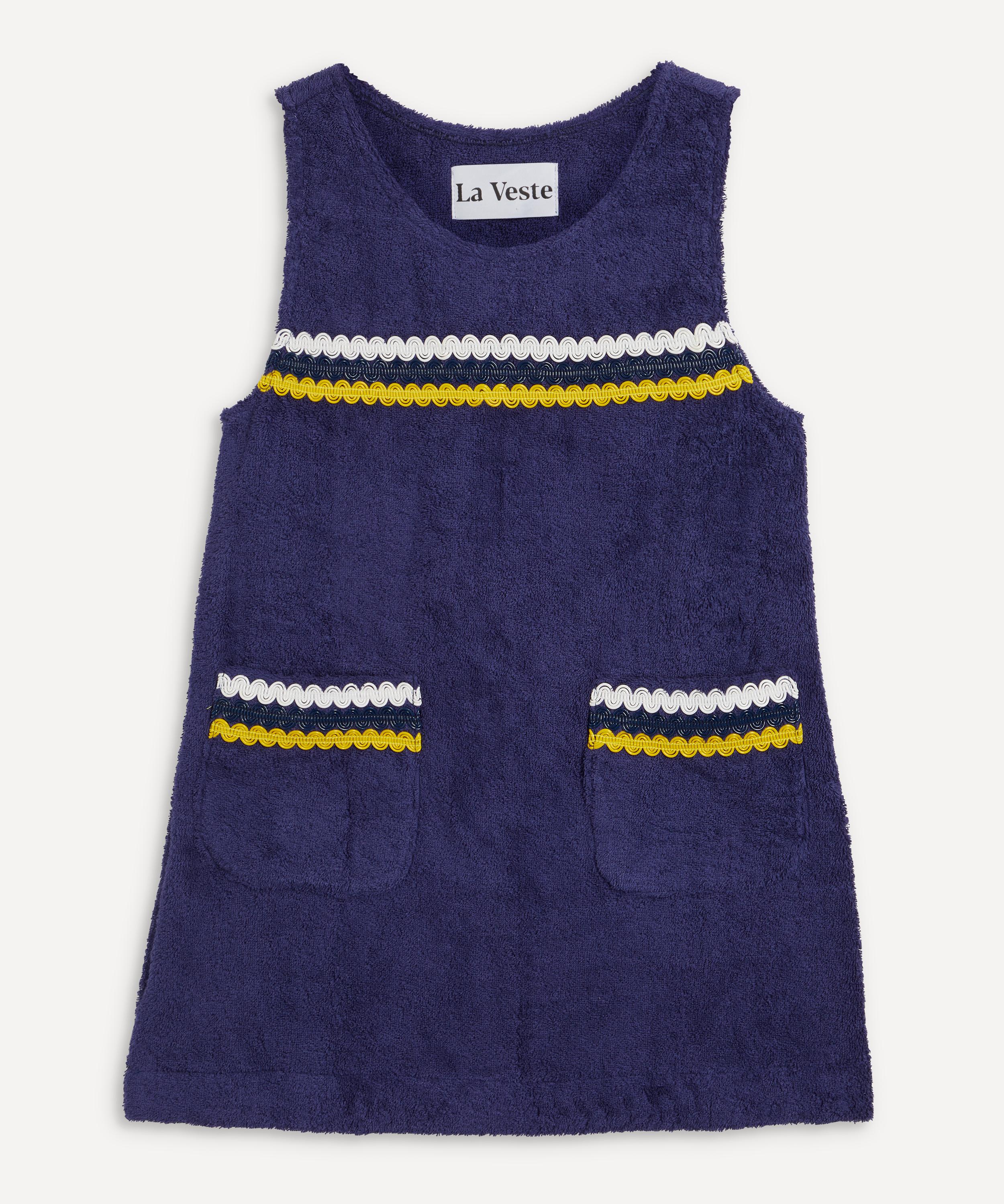 La Veste Mini Blue Towel Dress Liberty