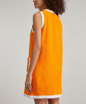 La Veste - Buttoned Mini Towel Dress image number 3