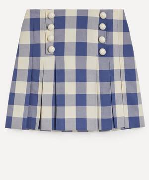 Navy Pop Skirt