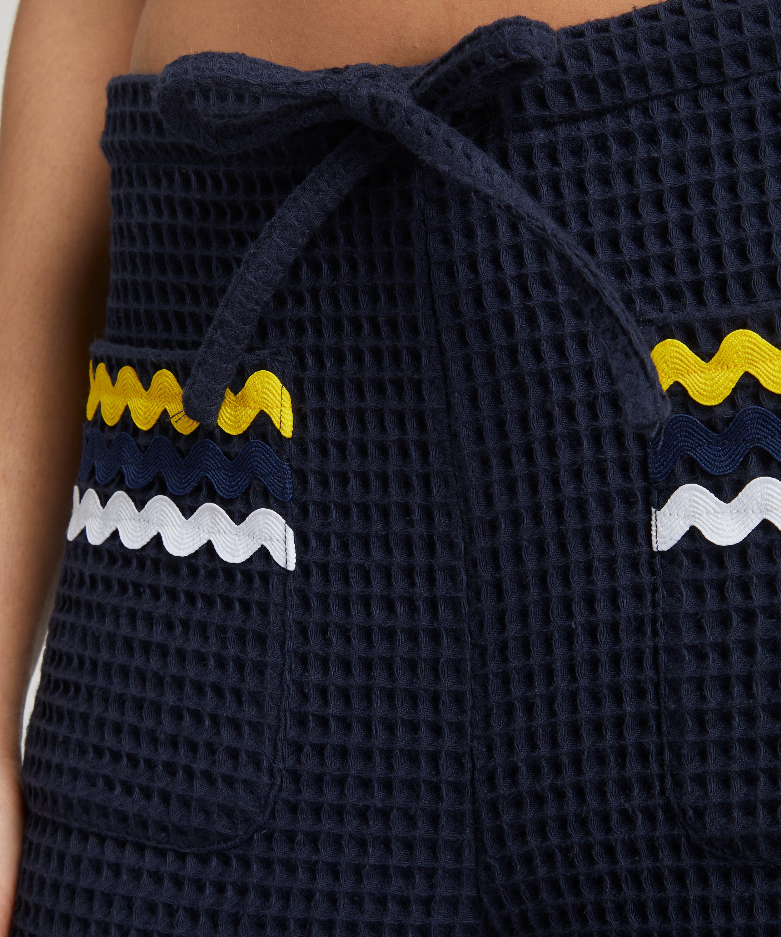 La Veste - Navy Waffle Trousers image number 4