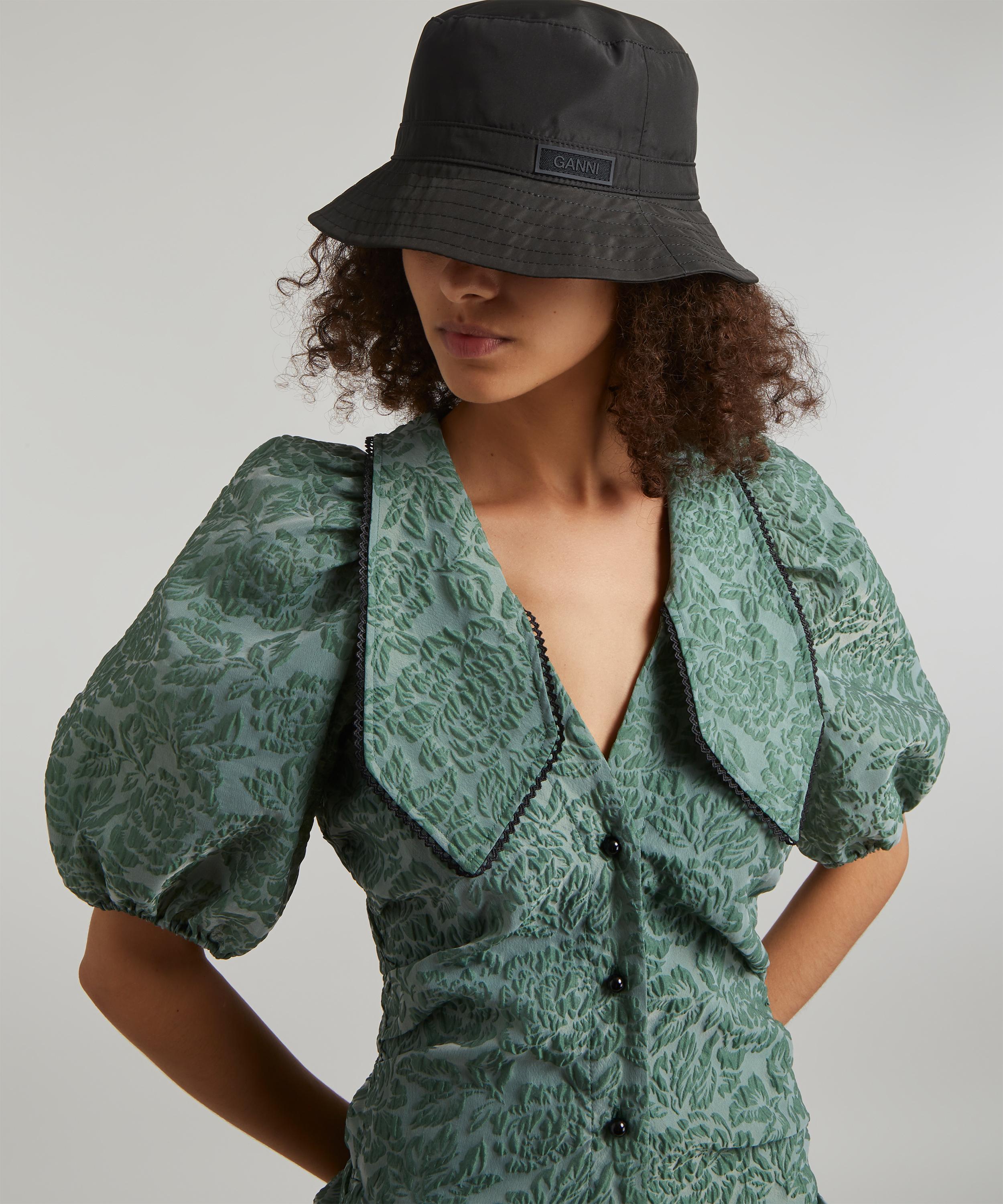Ganni - Recycled Tech Fabric Bucket Hat image number 1