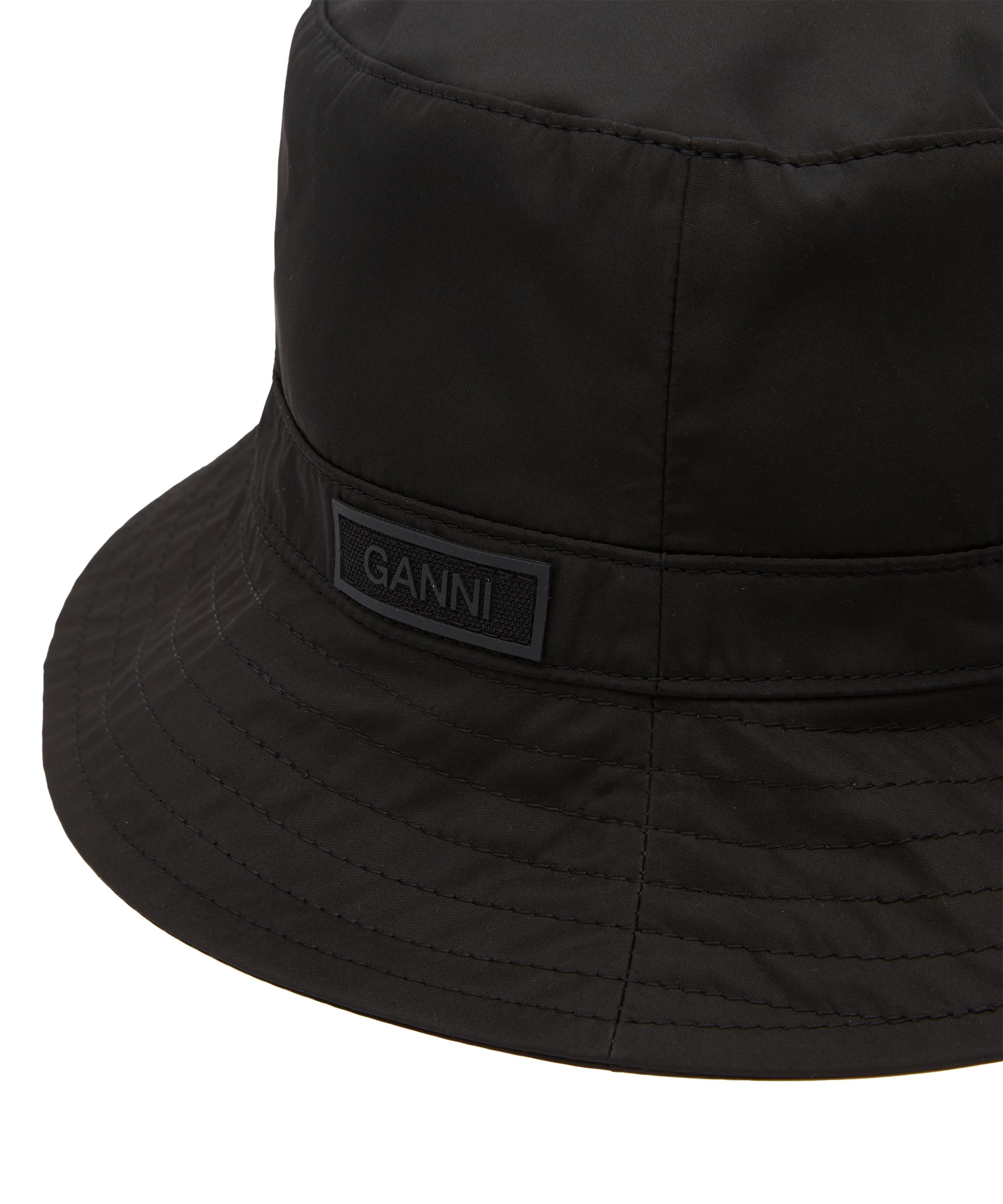 Ganni - Recycled Tech Fabric Bucket Hat image number 3
