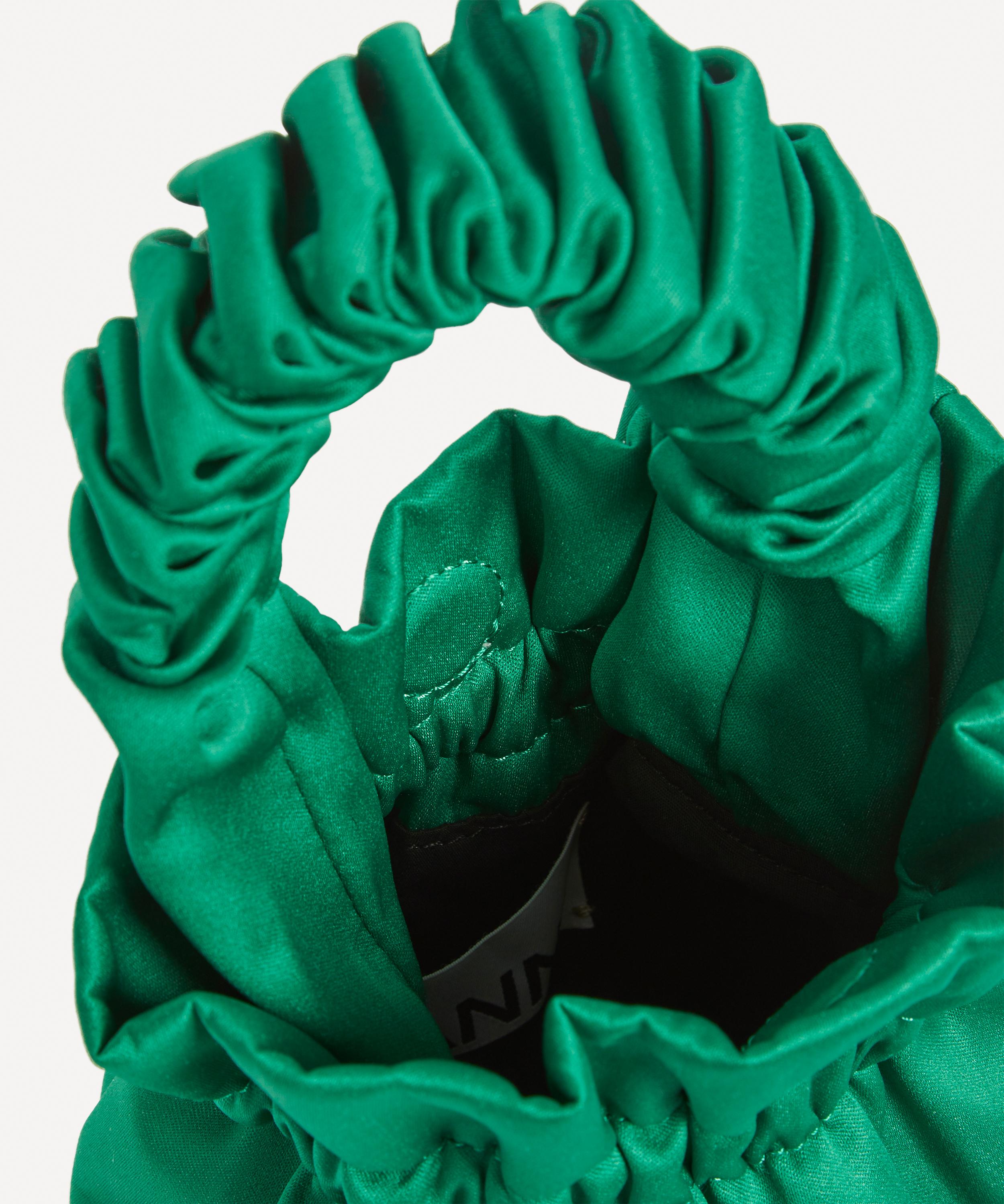Ganni - Satin Pouch Mini-Bag image number 5