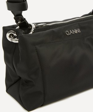 Ganni - Pillow Recycled Tech Fabric Shoulder Bag image number 4