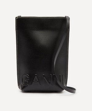 Ganni - Recycled Leather Mini Cross-Body Bag image number 0