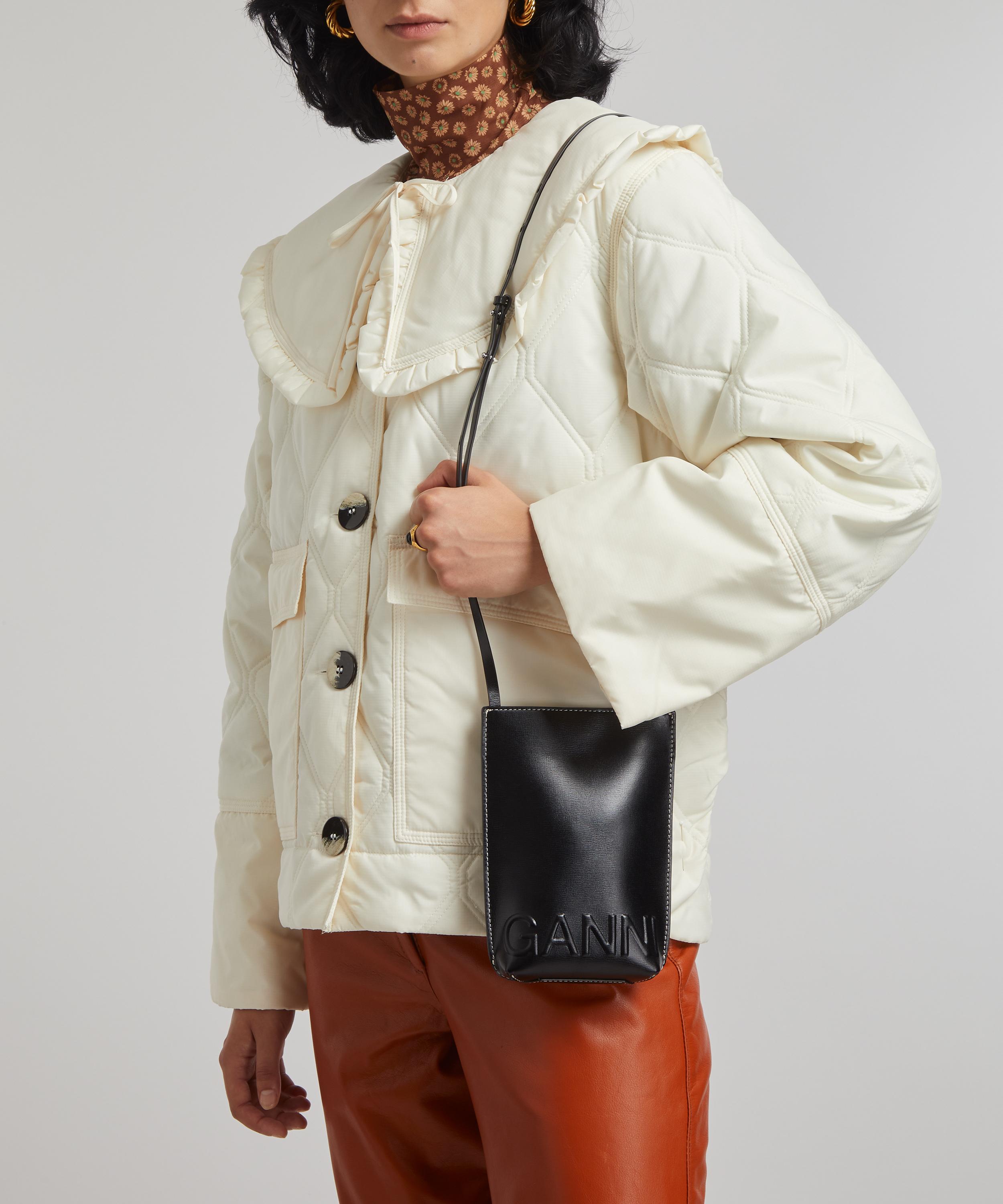 Ganni - Recycled Leather Mini Cross-Body Bag image number 1
