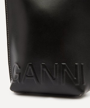 Ganni - Recycled Leather Mini Cross-Body Bag image number 4