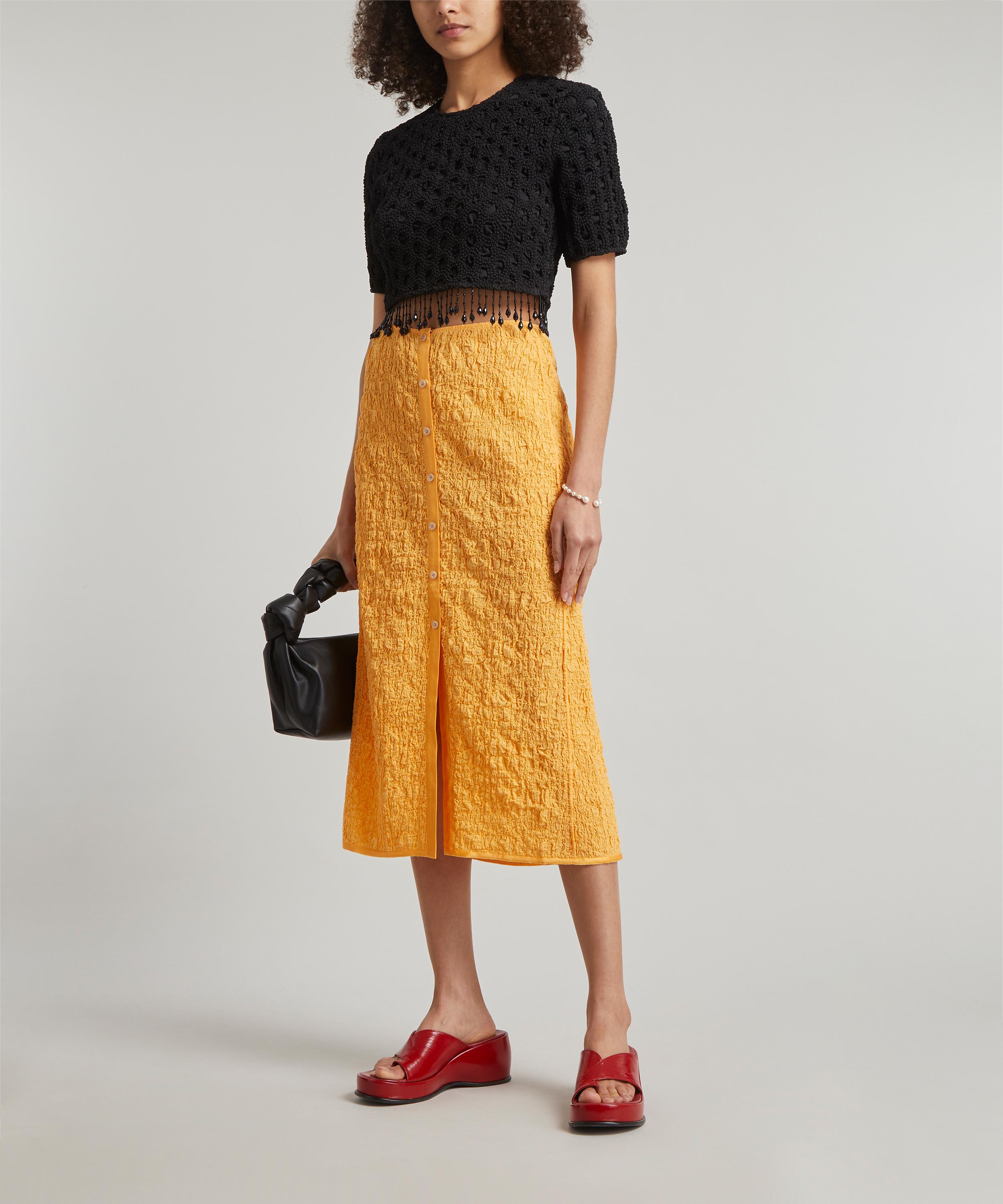 Ganni - Beaded Cropped Top image number 2