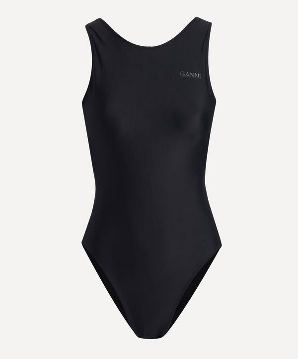 Ganni - Recycled Sporty Swimsuit