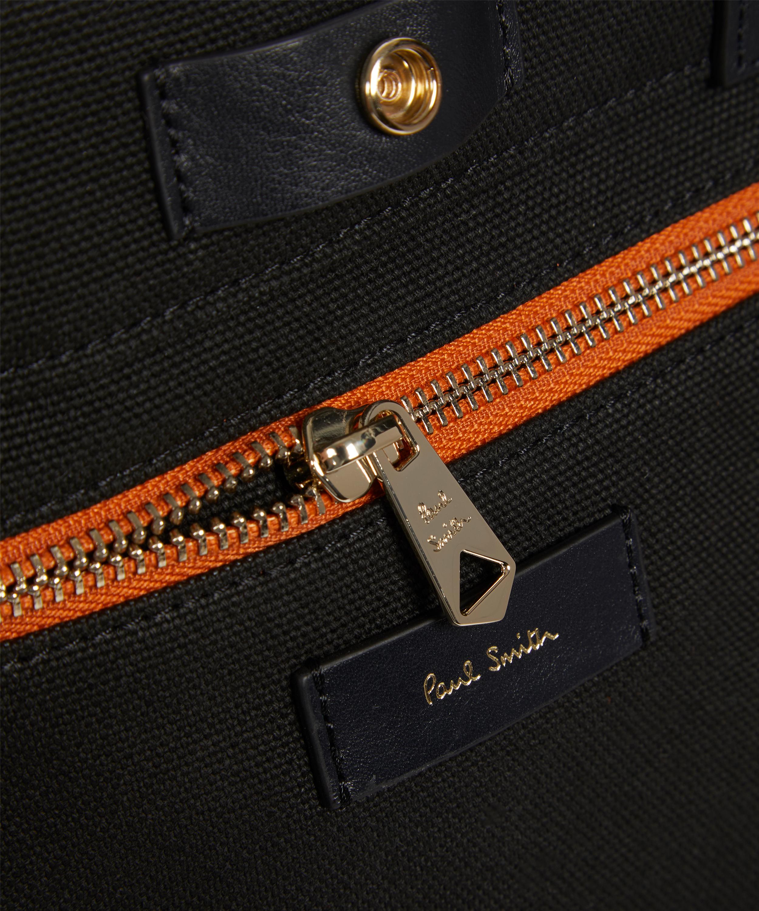 PAUL SMITH Leather-Trimmed Satin-Jacquard Holdall for Men