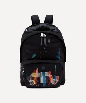 Paul Smith - Artist Stripe Mini Print Backpack image number 0