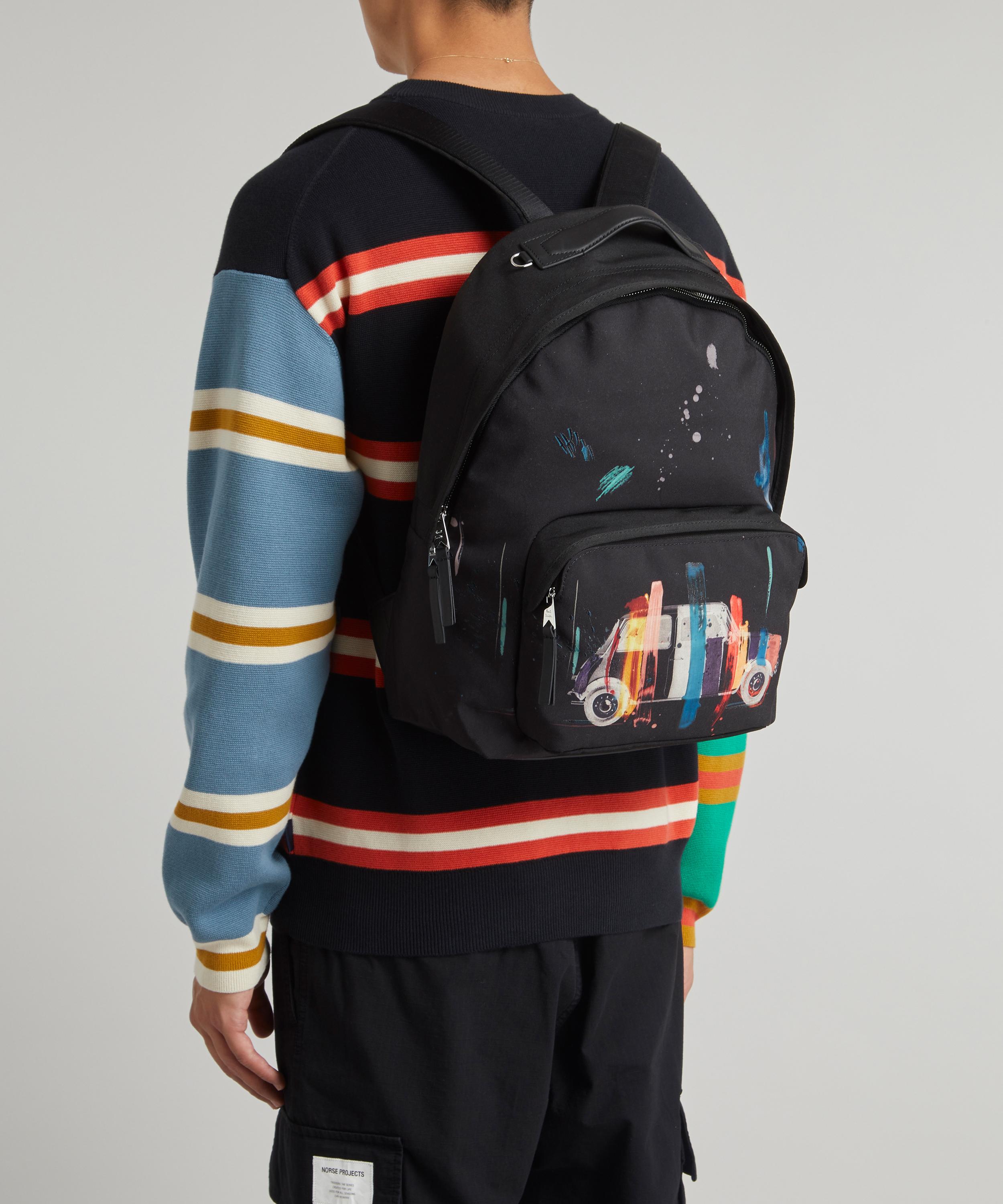 Paul Smith Mini Print Backpack at FORZIERI