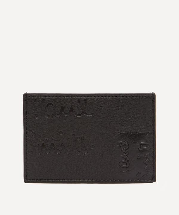Paul Smith - Signature Leather Card Holder image number null