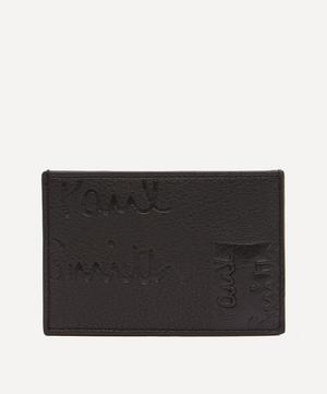 Paul Smith - Signature Leather Card Holder image number 0