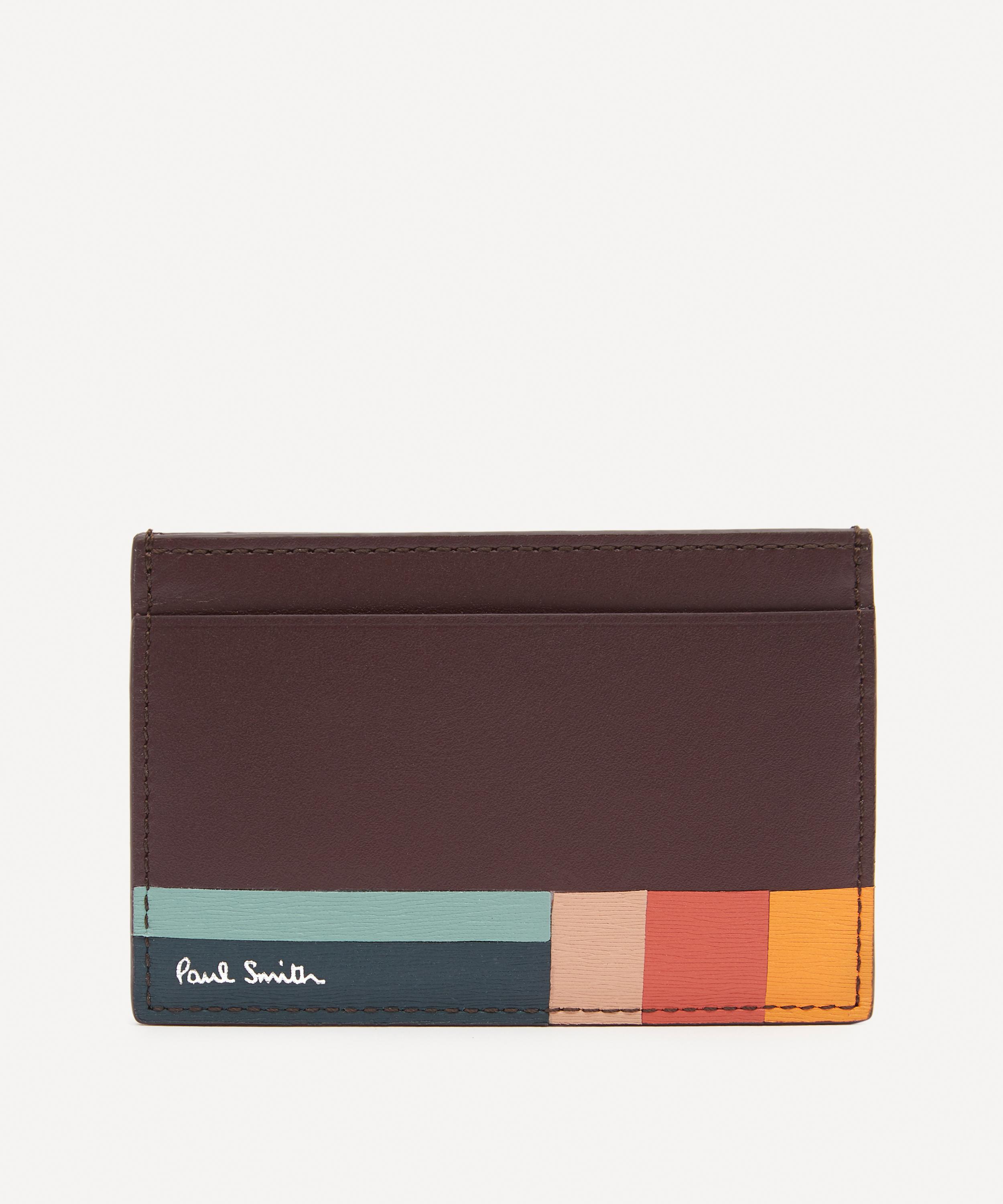 Paul Smith Logo-embossed Leather Billfold Wallet in Brown for Men