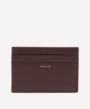 Paul Smith - Multi-Stripe Leather Card Holder image number 2