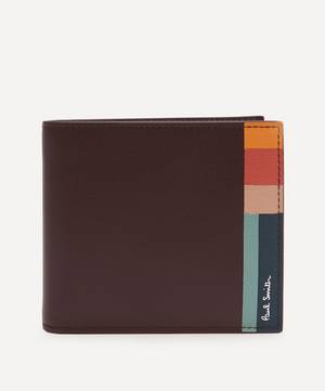 Multi-Stripe Leather Wallet
