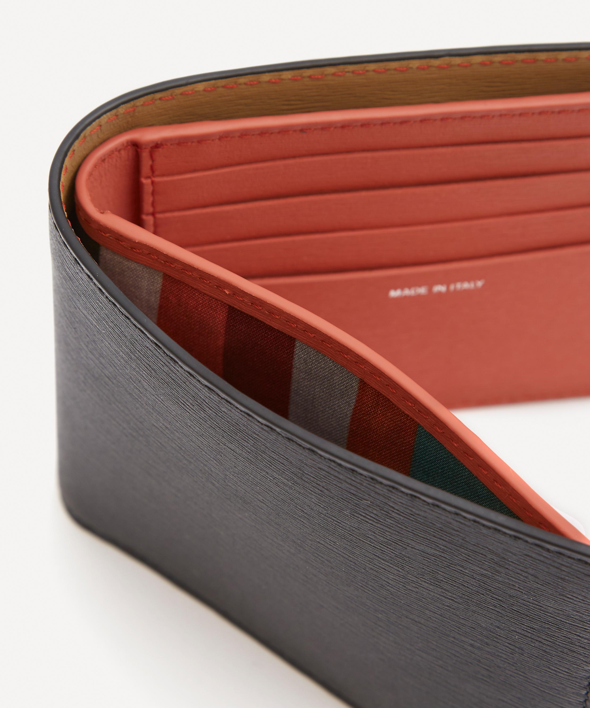 Paul Smith Stripe Leather Wallet | Liberty