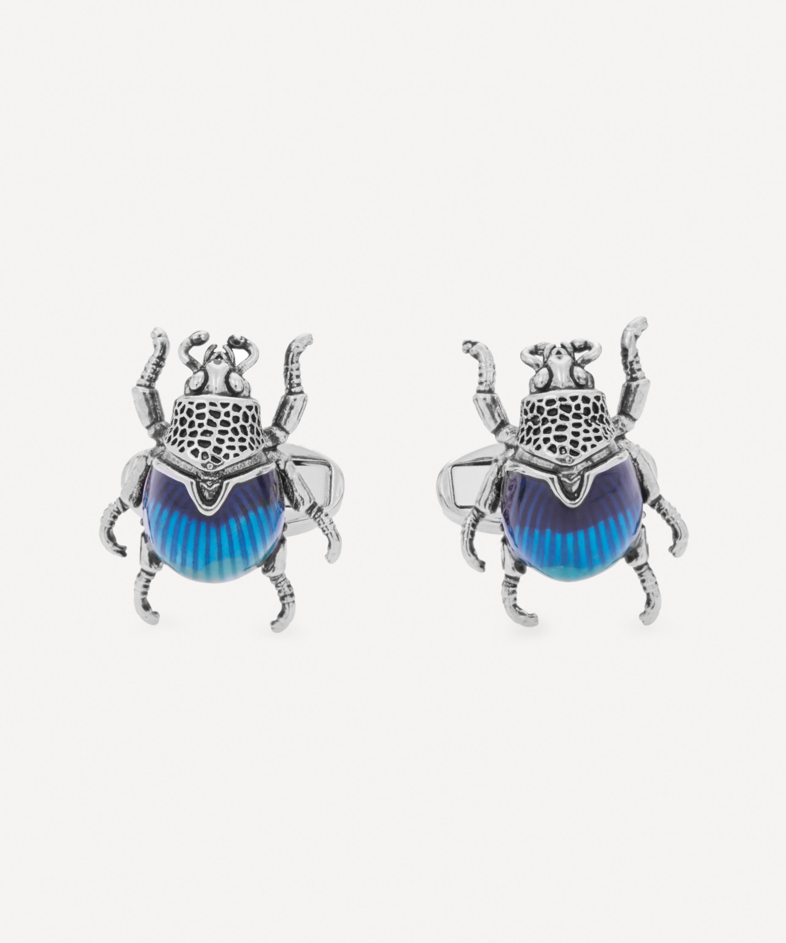 Paul Smith - Beetle Enamel Cufflinks image number 0