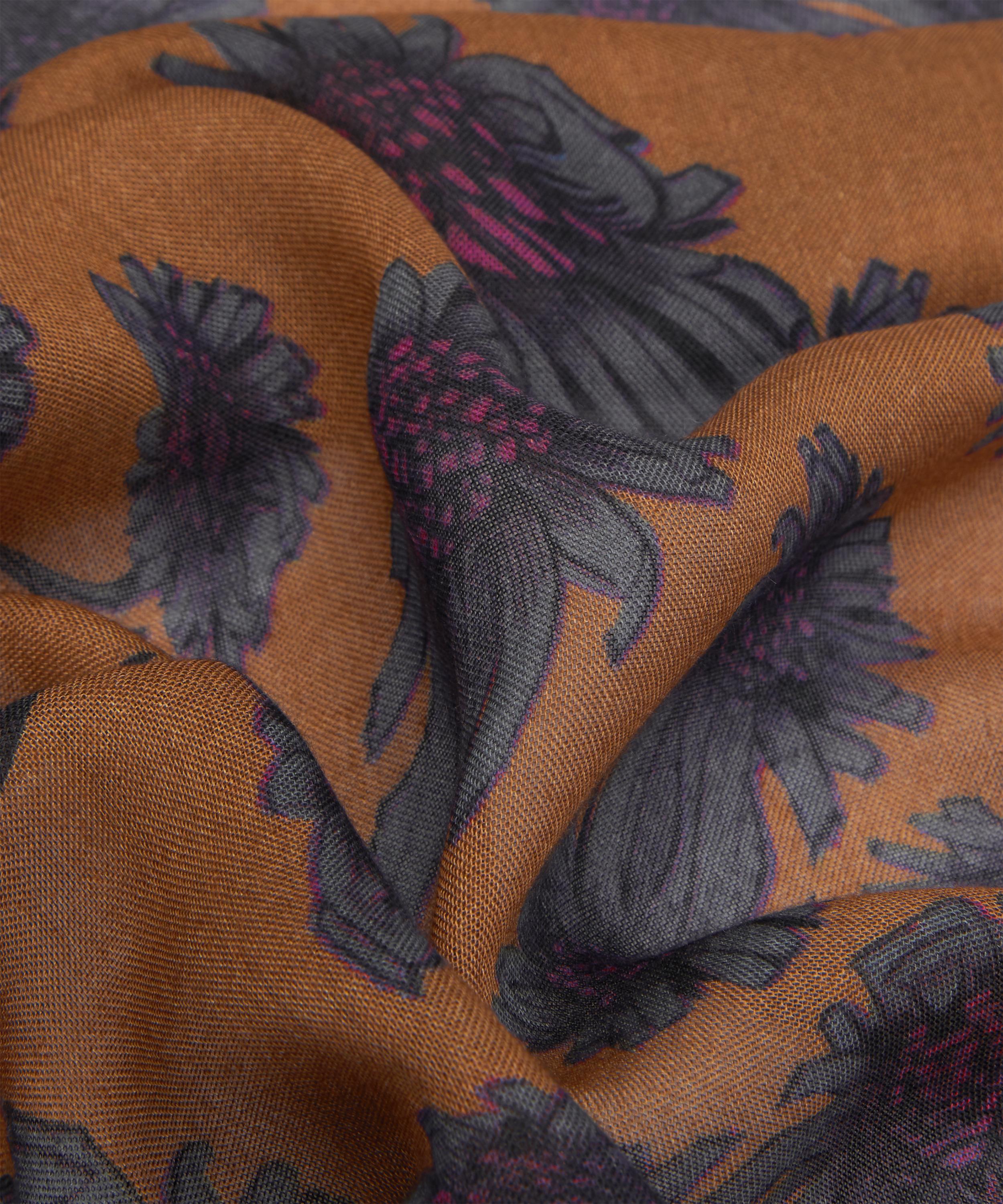 Paul Smith - Digital Daisy Print Scarf image number 4