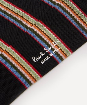 Paul Smith - Block Stripe Loafer Socks image number 3
