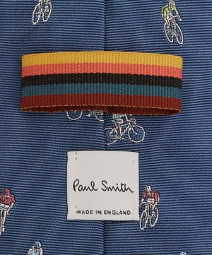 Paul Smith - Cyclist Silk Tie image number 2