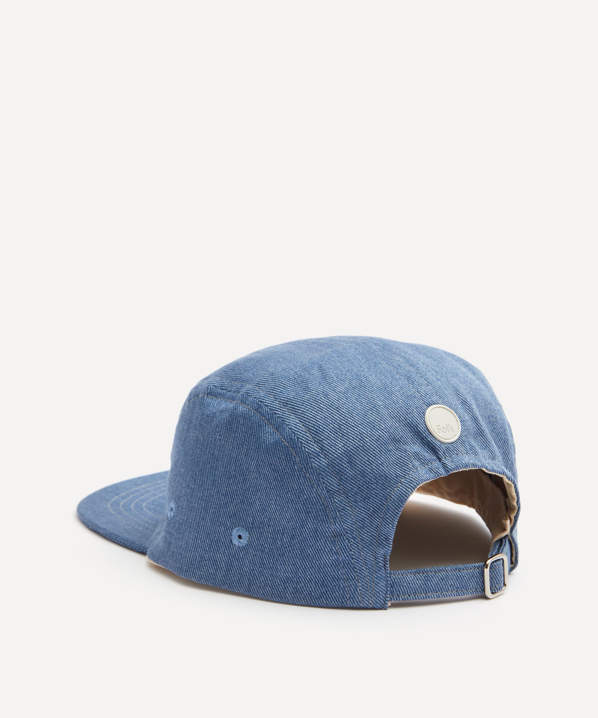 Folk - Five Panel Denim Baseball Cap image number 1