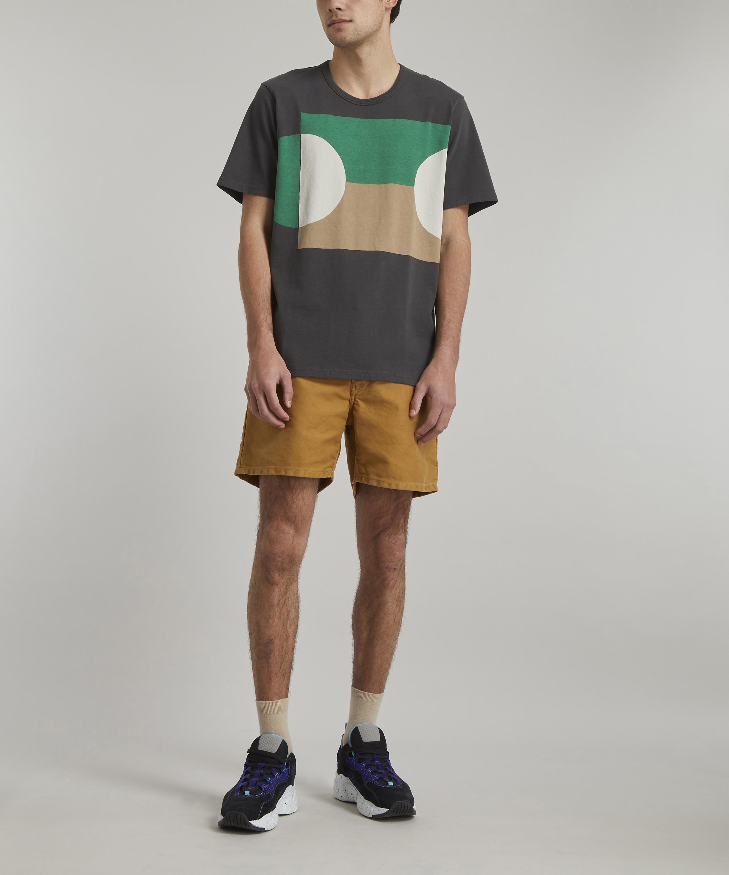 Folk - Natural Charcoal Graphic T-Shirt image number 1