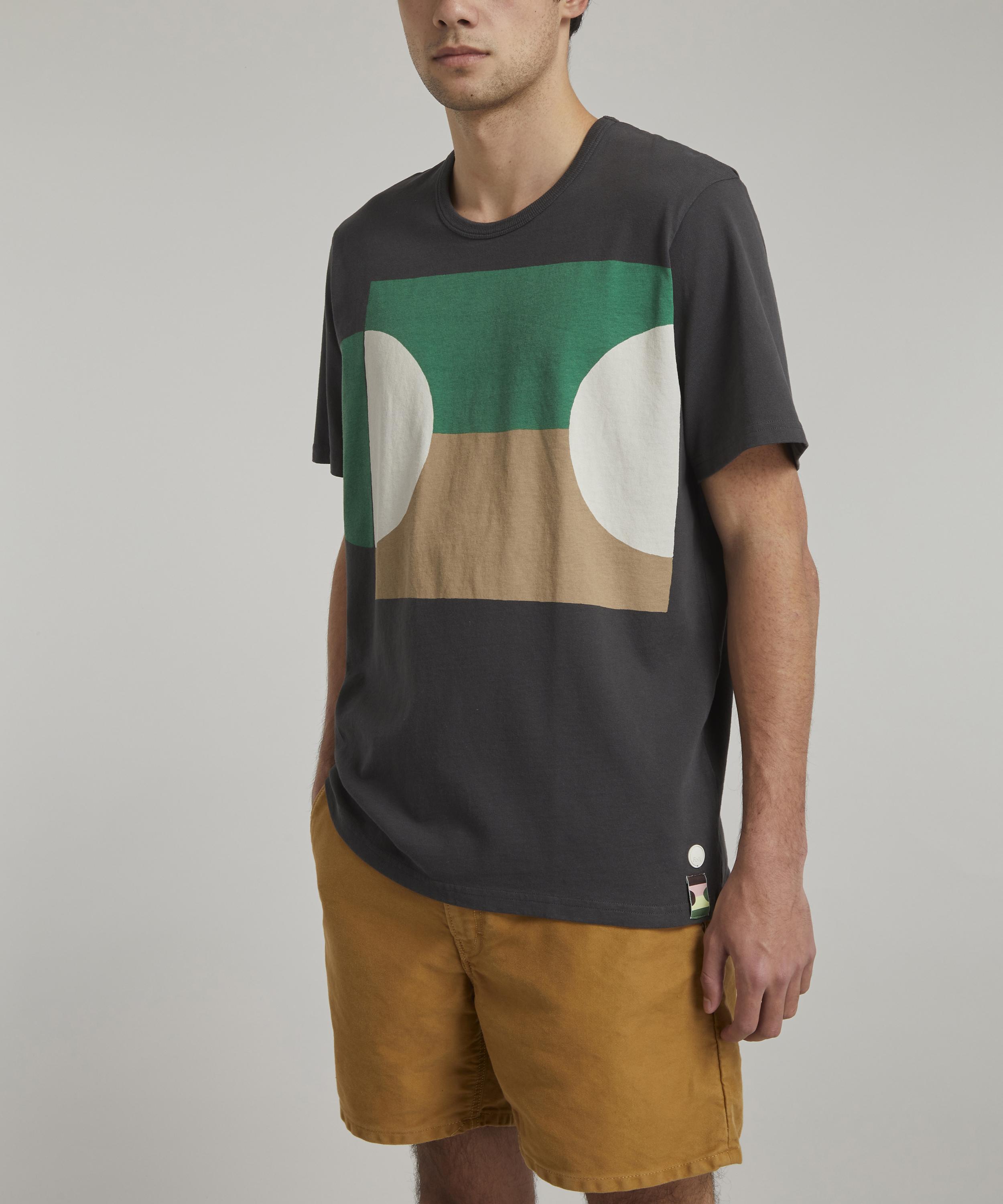 Folk - Natural Charcoal Graphic T-Shirt image number 2