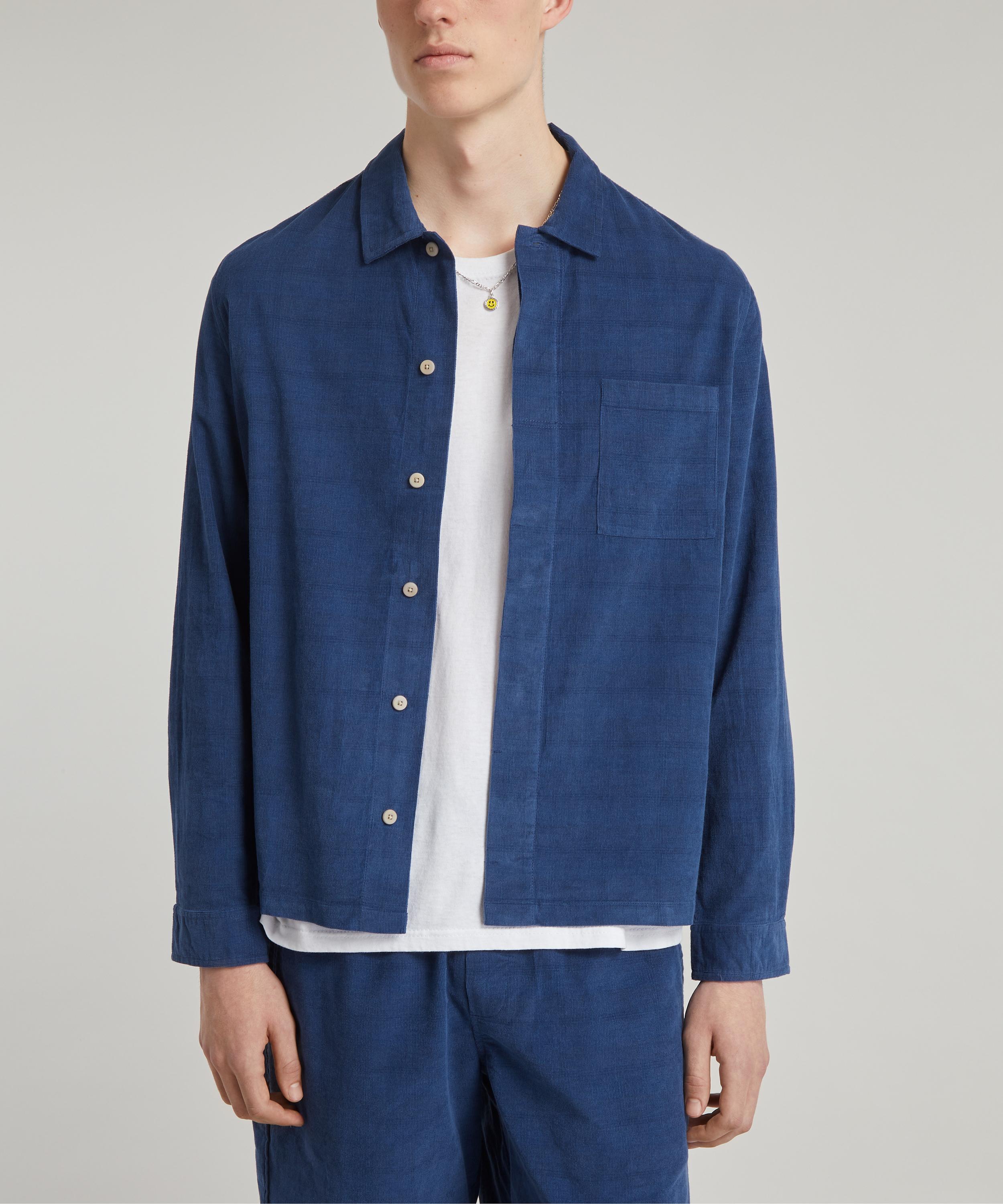 Folk - Long Sleeve Check Corduroy Shirt image number 1