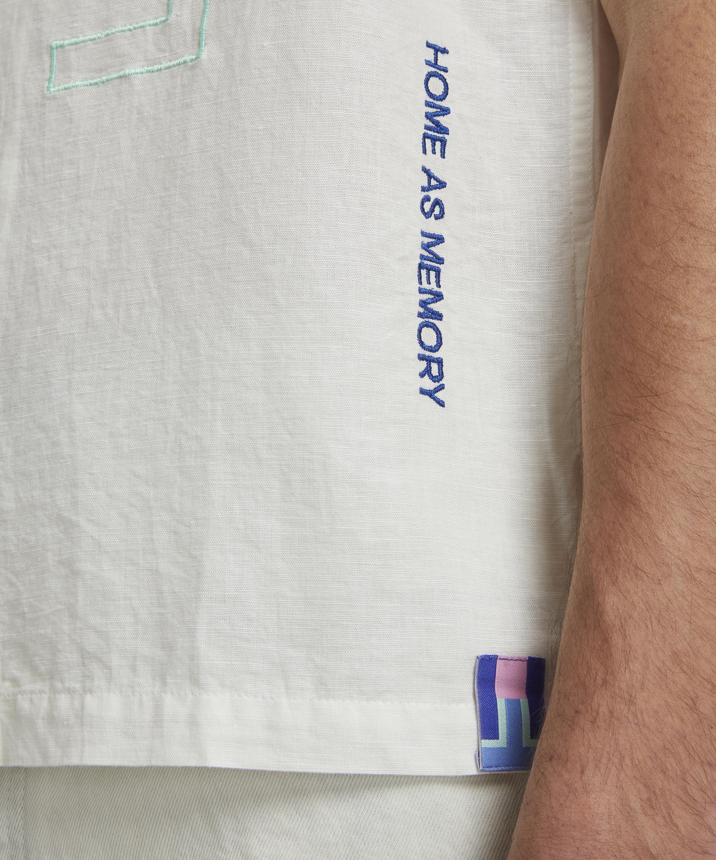 Folk - Short-Sleeve Memory Embroidered Shirt image number 4