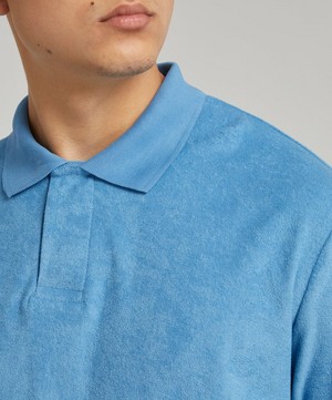 Sunspel - Towelling Polo-Shirt image number 4