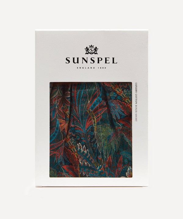 Sunspel - Liberty Print Boxer Shorts image number null