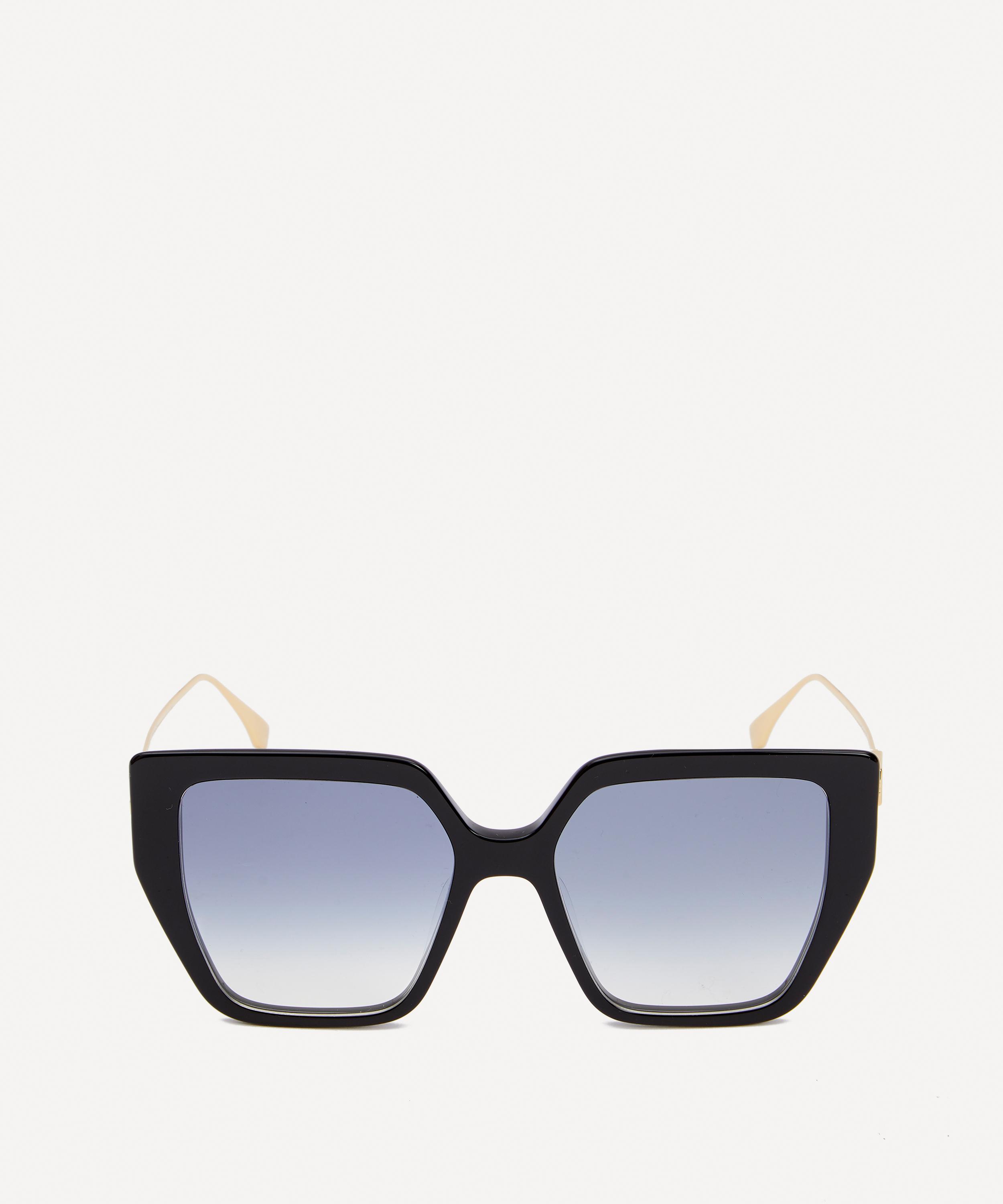 Fendi Oversized Square Acetate Sunglasses Liberty