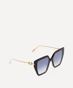 Fendi - Oversized Square Acetate Sunglasses image number 2