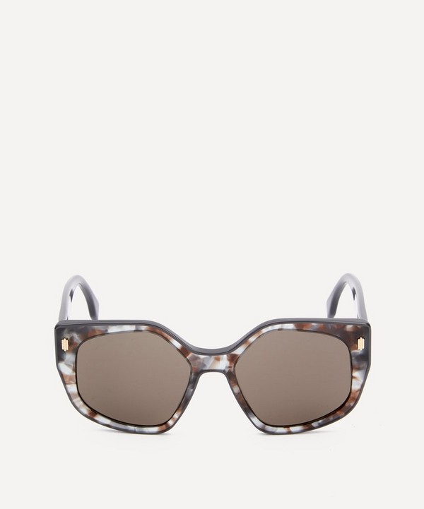 Fendi - Oversized Square Acetate Sunglasses image number null