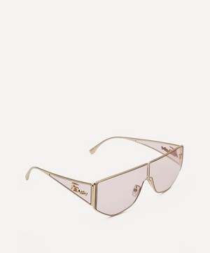 Fendi - Disco Shield Metal Sunglasses image number 2