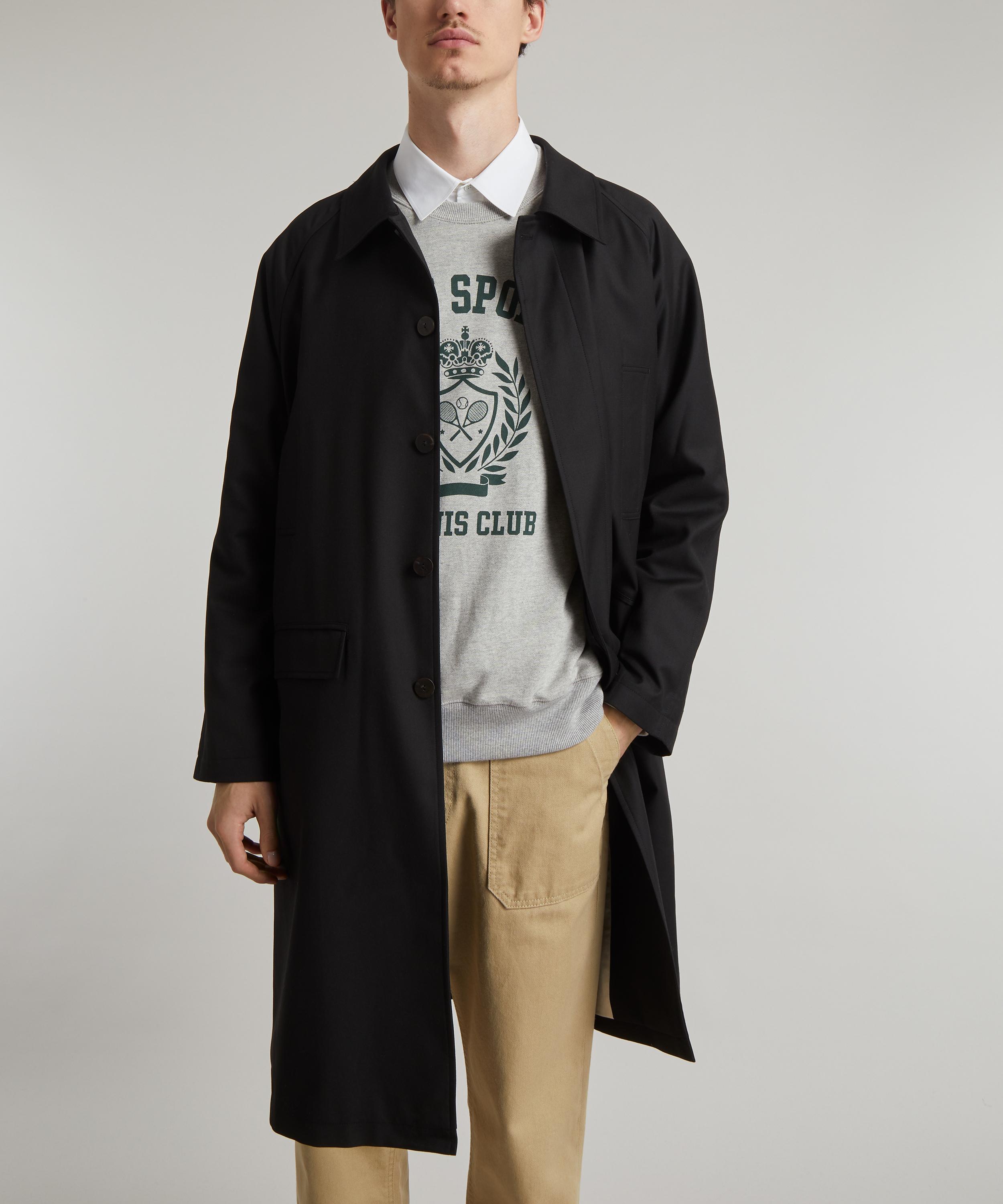 Uniform Bridge Single Balmacaan Coat | Liberty