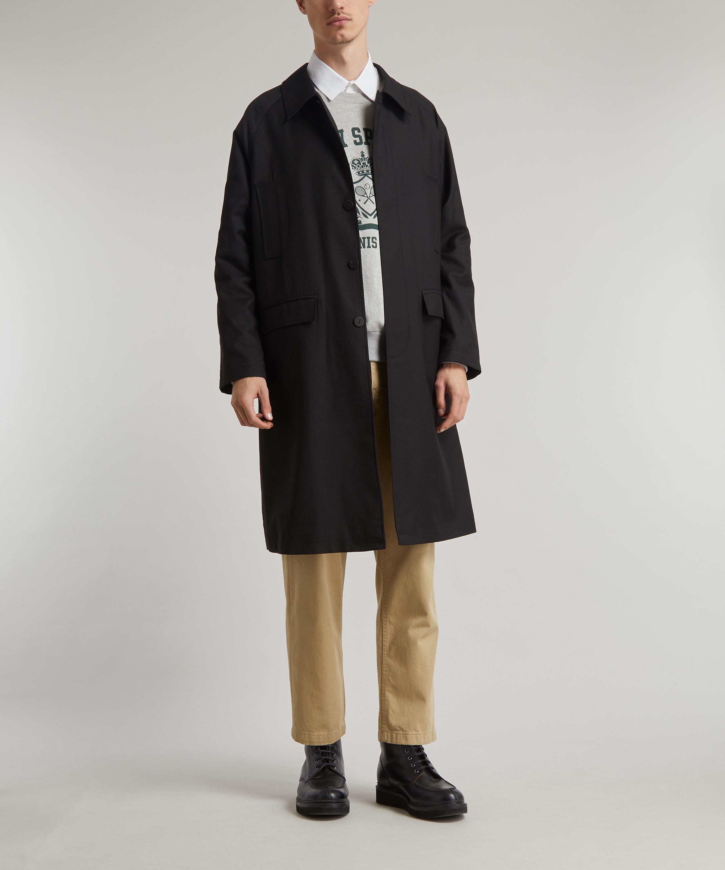 ダブル／ミストブルー LAD MUSICIAN BALMACAAN COAT 22aw | ochge.org