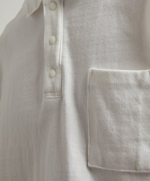 Uniform Bridge - Collared Long Sleeved Polo T-Shirt image number 4