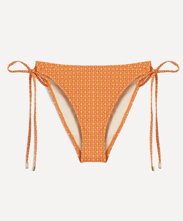 peony - Marigold Tie-Side Bikini Bottom