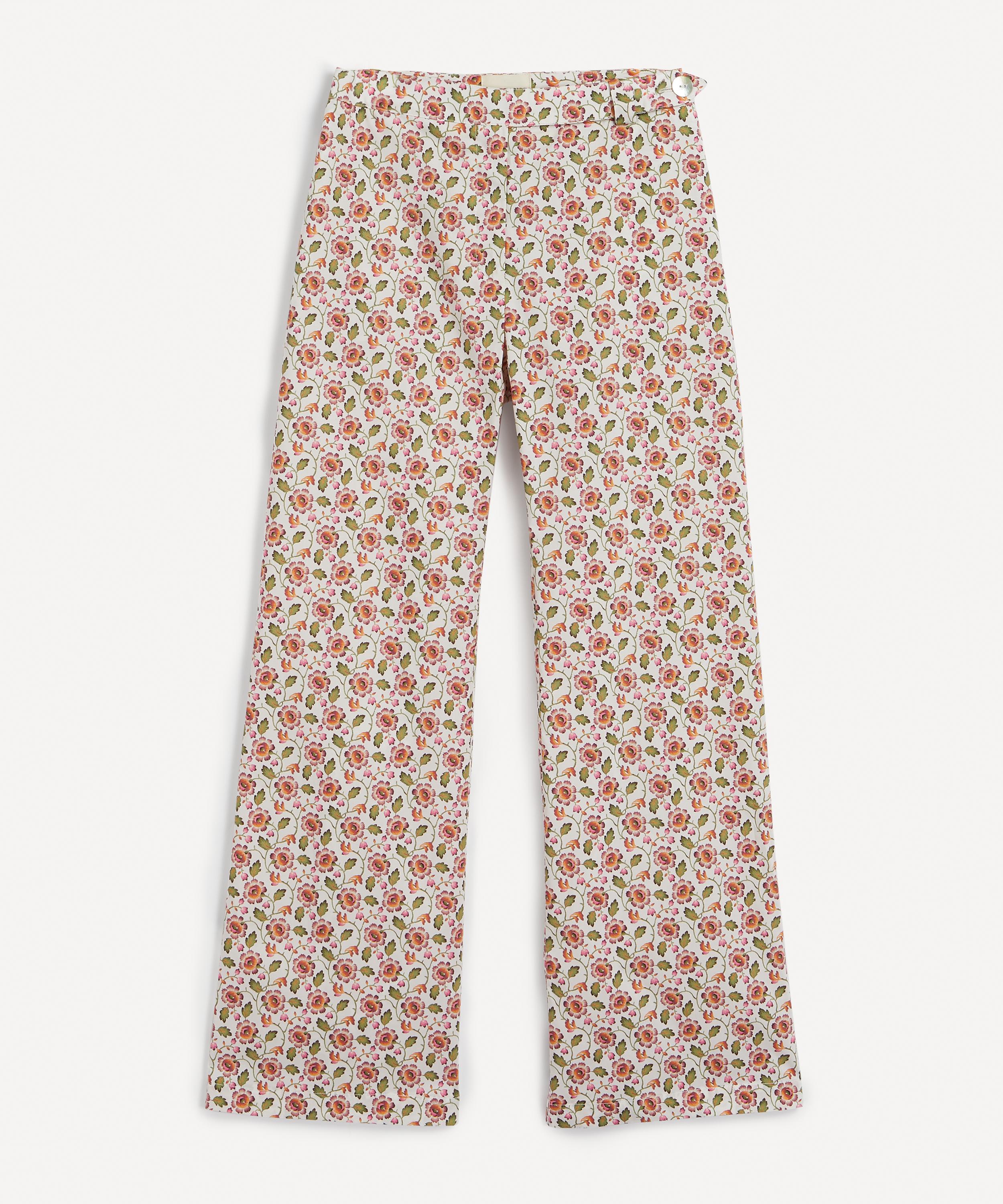 安心発送】 G.V.G.V. LIBERTY PRINT WIDE TROUSERS - パンツ