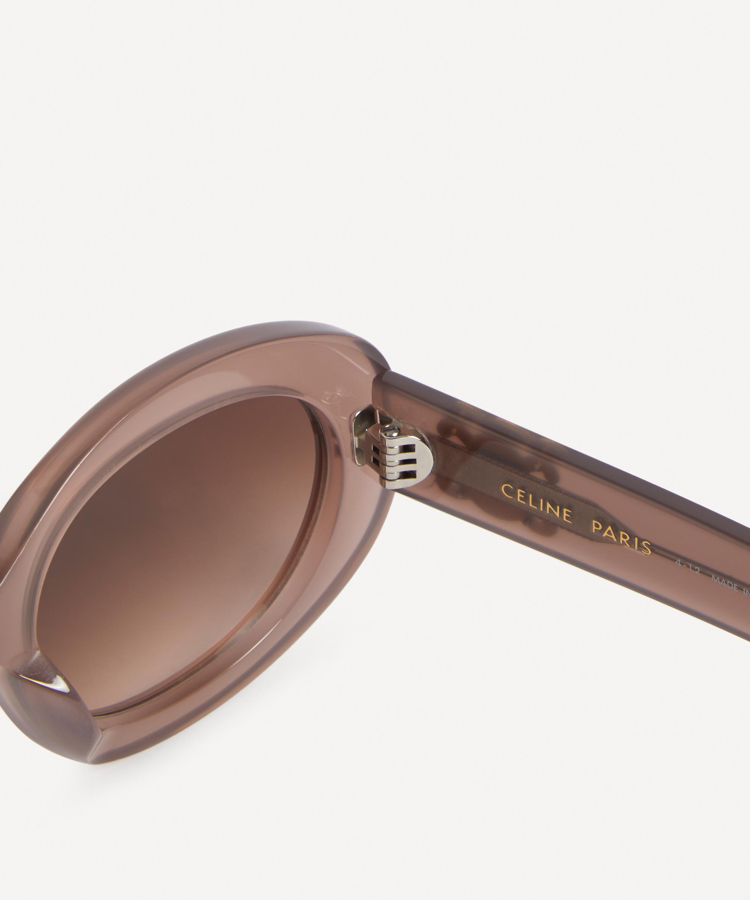 Celine - Triomphe Oval Acetate Sunglasses image number 2