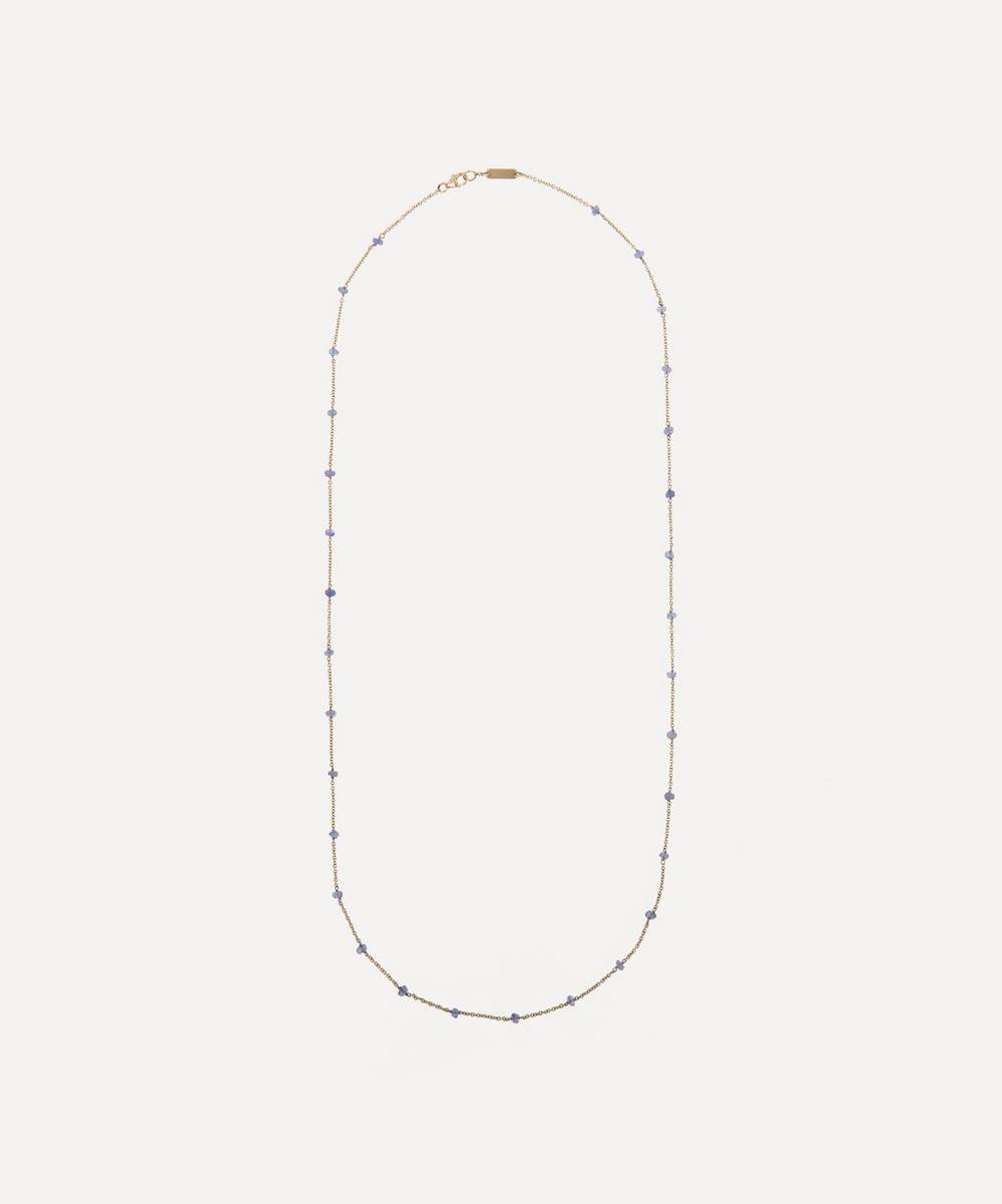 Liberty - 9ct Gold Pepper Tanzanite Long Necklace