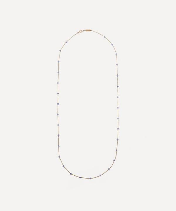 Liberty - 9ct Gold Pepper Tanzanite Long Necklace